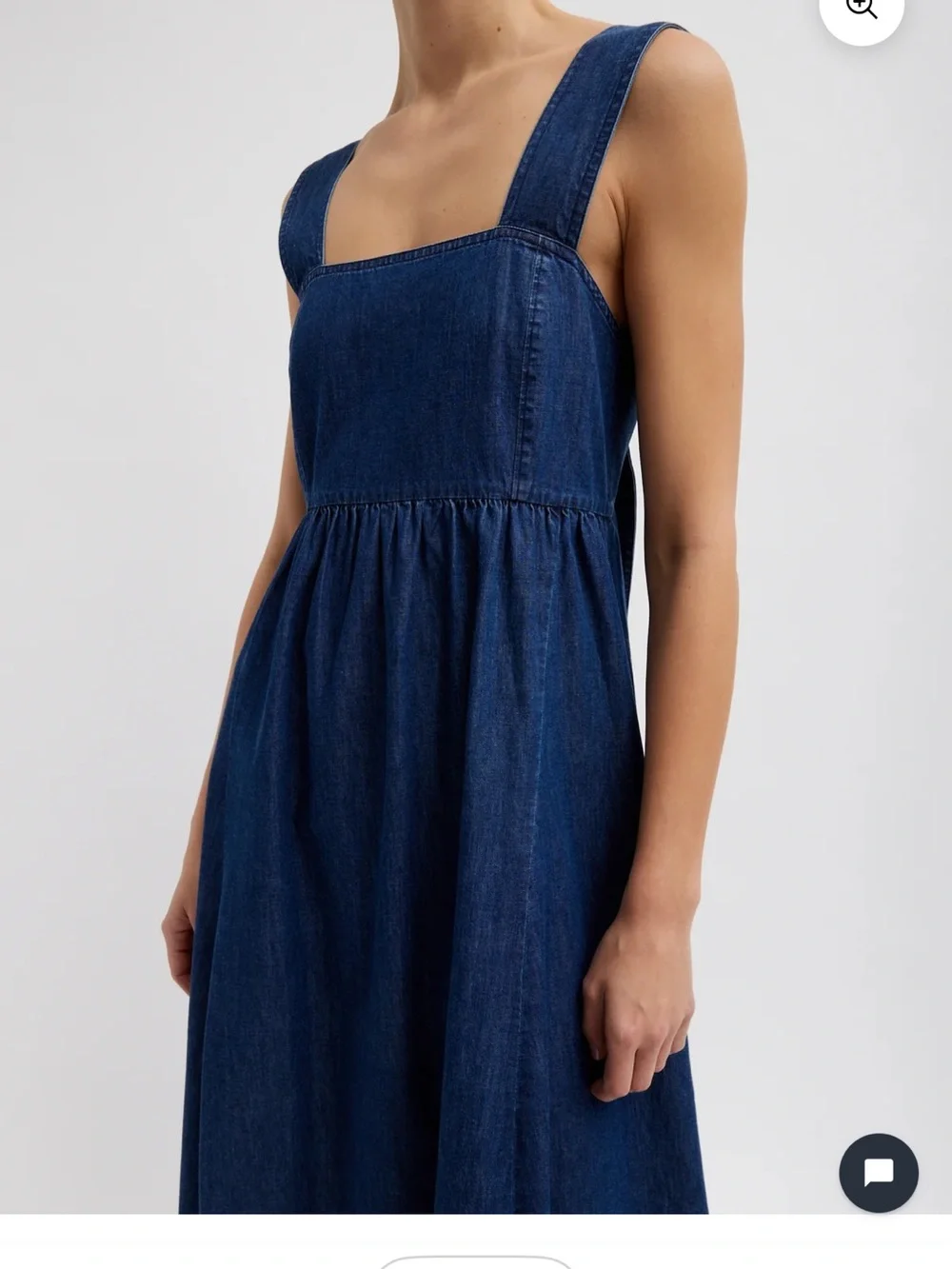 Tibi Light Weight Stone Wash Sculpted Dress sz 6 NWT